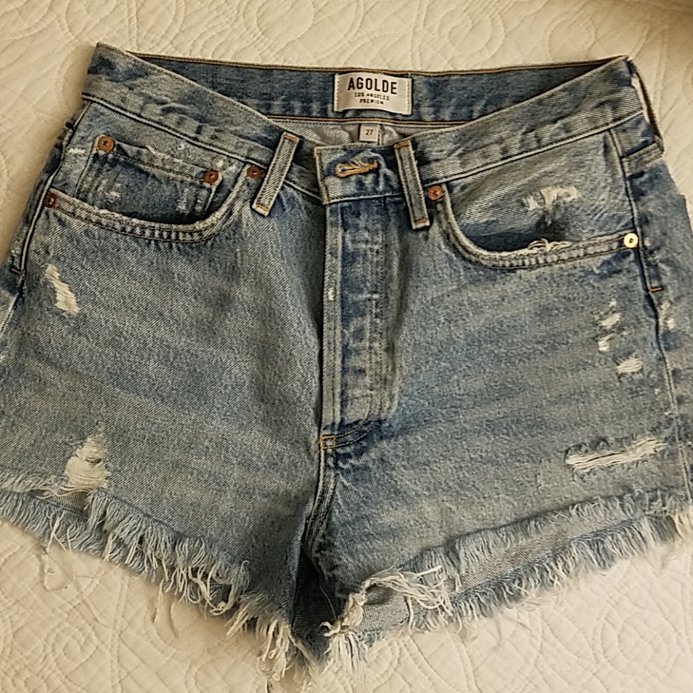 Agolde Parker Shorts in Swapmeet
